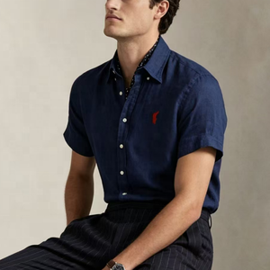 Camisa de Franela para Hombre Ralf 2026 con Logotipo Personalizado, Camisa de Vestir Económica al por Mayor con Mangas Largas y Transpirable, Modelo Laurla - Product Image 4