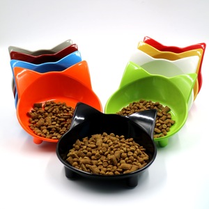 Factory Wholesale Eco-Friendly Melamine Pet Bowl Custom Candy Color <b>Cat</b> and Dog Food <b>Feeder</b> - Product Image 3