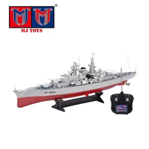 Simulación de 1:360 militar en gran escala rc Barco de juguete de control remoto barco modelo