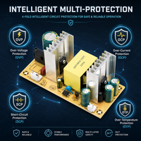 Module d'alimentation industrielle AC-DC personnalisé haute puissance 22V 5A, carte d'alimentation à découpage nue DC