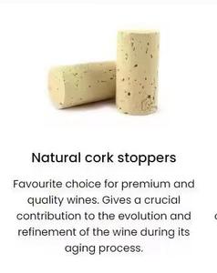Bouchons de liège naturels pour vin - Bouchons en bois en <span class=keywords><strong>vrac</strong></span> et personnalisés pour vin rouge, champagne et spiritueux - Product Image 6