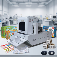 Impresora UV de Una Sola Pasada para Cajas de Embalaje Corrugado, CMYK 4 Colores, Alimentación Automática, Alta Velocidad
