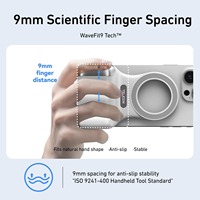 Nouveau support de smartphone avec télécommande d'obturateur et fonction de charge, poignée magnétique, accessoire pour appareil photo compatible iPhone et Android