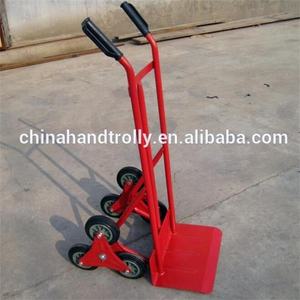 पाउडर कोटिंग ने 6-व्हील हैंड ट्रॉली को बिक्री के लिए अनुकूल बनाया - Product Image 3