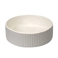 Bol d'alimentation de chat et de chien en céramique, de couleur bleue, impression antidérapante, personnalisé, mangeoire, vente en gros,