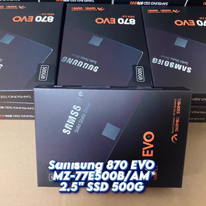 SSD 500G Hard Drive MZ-77E500B/AM 870 2.5-inch SSD, 500GB 2.5inch <b>Laptop</b> Desktop Gaming 2.5-inch SSD 2.5-inch SSD - Product Image 1