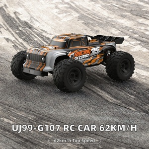UJ99-G107 Coche de Control Remoto de 2.4g y 4 Canales, Alta Velocidad 62km/h, Motor sin Escobillas de Gran Potencia, Dirección de 3 Cables, Escala Completa, Cable USB - Product Image 2