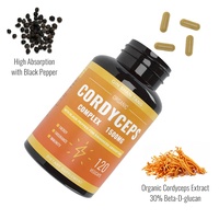 Kopen Cordycepin Gezondheidszorg Supplement Kruiden Extract Organische Cordyceps Militaris Extract Poeder Capsules