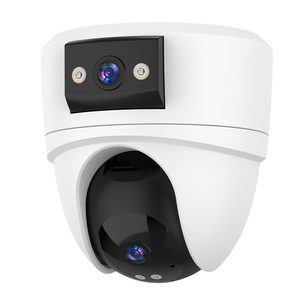 Caméra de sécurité double objectif CS2DR en gros pour usine, intérieur/extérieur, 1080P 2MP, ouverture <span class=keywords><strong>F2</strong></span>.0, 340° °   Pan <span class=keywords><strong>90</strong></span> °   Suivi humain incluant la détection d'inclinaison - Product Image 2