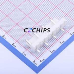 W-3962S08P-0004 Wire-to-Board Pin Header Through hole Component (THT),P=3.96mm Connector 1x8P 3.96mm Through Hole 8P - Product Image 1