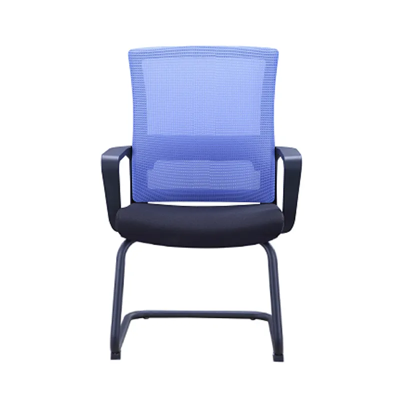 Cadeira barata para convidados, cadeira para reuniões e conferências, com perna de arco, para escritório e sala de reuniões