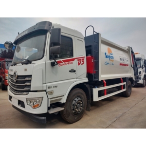 โรงงานผลิต รถบรรทุกขยะ DONGFENG 4X2 รถบดอัดขยะ ราคาโรงงาน - Product Image 1