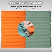 Matelas Gonflable Double 4 Pouces Connectable et Extensible King Size avec Pompe Intégrée Gonflage Rapide pour la Maison, le Camping et les Invités