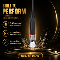 Sonde de pH pour station de traitement d'eau potable