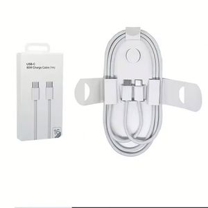PD 60W Braided Fast Charger <b>Cable</b> USB C to USB C for Phone 16 15 Pro 60W Fast Charging USB-C Data <b>Cable</b> with Box Package - Product Image 1