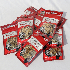Lot d'appâts en forme de ver pour la pêche, pack de leurres pour attraper des poissons, de couleur verte, de haute qualité - Product Image 5