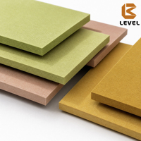 Panneau acoustique de plafond en polyester Oeko-Tex 100, panneaux acoustiques muraux insonorisants en PET pour bureau