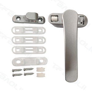 อุปกรณ์เสริมที่ทันสมัยสำหรับห้องนอนห้องน้ำอลูมิเนียมอัลลอยมือจับหน้าต่างบานเลื่อนด้านซ้ายขวาชนิดสกรูสำหรับใช้ในอพาร์ตเมนต์ - Product Image 5