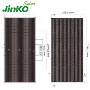 Paneles Solares Bifaciales de 700W 710W 720W, Doble Vidrio, Precio de Sistema de Energía Solar para Uso Comercial - Product Image 4