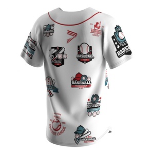 เสื้อเบสบอลน้ำหนักเบาประสิทธิภาพสูง แบบสั่งทำพิเศษสำหรับทีม สำหรับการแข่งขันและการฝึกซ้อม เสื้อซอฟต์บอล - Product Image 6