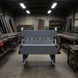 Prensa plegadora manual de chapa metálica de 300 mm con 5 dedos para metal de calibre 20 - Product Image 2