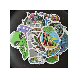 Customized Personalized Stickers 50pcs/Bag Mixed Shaped Letters for Laptop Notebook Suitcase Decoration for Promotions
