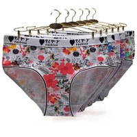 Culottes pour femmes en coton respirant à taille mi-haute, tricotées, écologiques, grandes tailles, pour tous les jours