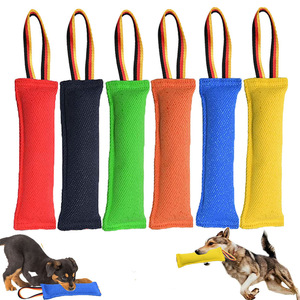Juguetes duraderos para morder perros de entrenamiento de tela en diferentes colores Equipo de agilidad - Product Image 3