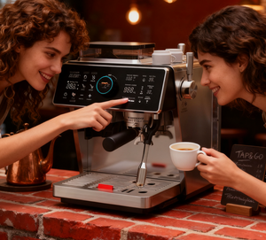 Cafetera Espresso de Alta Gama con Pantalla Táctil Grande y Molinillo de Granos Integrado - Product Image 5