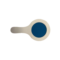 Viseur de décodeur secret d'espion de lentille rouge/bleu de poignée de cadre simple Offre Spéciale