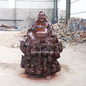 Statue de <span class=keywords><strong>bouddha</strong></span> indien en Bronze de grande taille à vendre - Product Image 6