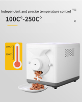 Nouveau design de machine à torréfier le café grande capacité température réglable torréfacteur de grains de café à cinq grains machine à torréfier l'arachide