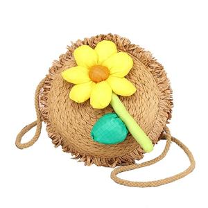 <span class=keywords><strong>Sac</strong></span> <span class=keywords><strong>à</strong></span> bandoulière de plage d'été <span class=keywords><strong>à</strong></span> fermeture ouverte florale bohème pour femmes mignon pochette en paille naturelle avec portefeuilles <span class=keywords><strong>sac</strong></span> <span class=keywords><strong>à</strong></span> <span class=keywords><strong>main</strong></span> pour filles - Product Image 3