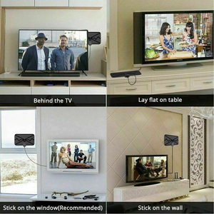 Nueva <span class=keywords><strong>Antena</strong></span> Digital HDTV para Interiores Mejorada con Soporte 4K 1080p, <span class=keywords><strong>Amplificador</strong></span> <span class=keywords><strong>de</strong></span> Señal Inteligente (Plástico) - Product Image 5