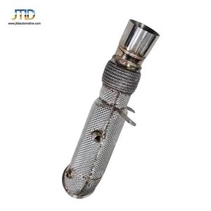 Système d'échappement automobile professionnel JTLD, downpipe sans catalyseur pour M2 N55, acier inoxydable 304, épaisseur 1,5 mm, bouclier thermique - Product Image 3