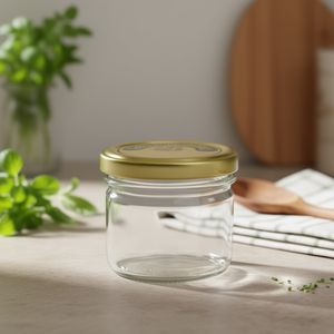 Pot à visser de 124 ml avec couvercle de 66 mm, récipient de stockage fait maison - Product Image 3