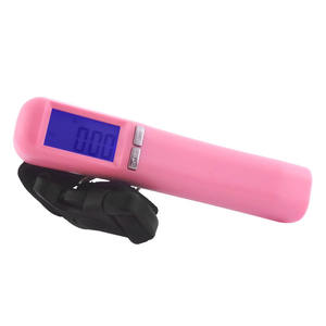 Balance à bagages électronique portable de 50 kg avec écran LED, à ressort, pour la maison, les voyages, les sacs, les épiceries - Product Image 2