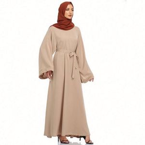 Vestido Abaya Floral Casual de Playa para Boda, Estilo Cottagecore, Tallas Grandes, Largo hasta el Suelo, Tejido, Venta al por Mayor, España, Dubái - Product Image 5