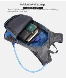 Sac à dos d'hydratation sportif multicolore personnalisé, imperméable, pour les voyages en plein air, le cyclisme, la course à pied, l'équitation, en polyester souple - Product Image 5