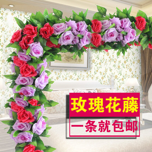 ดอกกุหลาบประดิษฐ์ Shuya ตกแต่งผนังบ้าน เพดานบ้าน สำหรับตกแต่งคริสต์มาส - Product Image 3