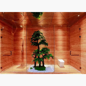 Prix de gros Pierre de revêtement mural flexible de style naturel en <span class=keywords><strong>travertin</strong></span> <span class=keywords><strong>rouge</strong></span> pour les espaces commerciaux et artistiques - Product Image 2
