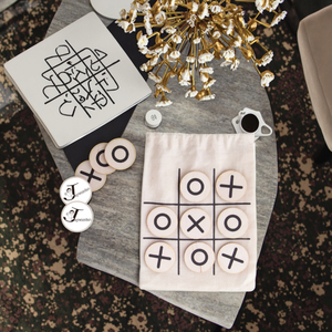 Biểu Tượng Tùy Chỉnh Xách Tay <span class=keywords><strong>Tic</strong></span> <span class=keywords><strong>Tac</strong></span> <span class=keywords><strong>Toe</strong></span> Xo Khối Trò Chơi Bằng Gỗ Thiết Lập Bàn Cờ Trò Chơi Với Túi Lưu Trữ Cho Trẻ Em Và Người Lớn Bộ Quà Tặng - Product Image 3