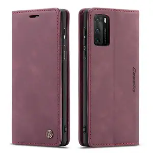 CaseMe เคสฝาปิดซิลิโคนแบบด้าน,สำหรับ Huawei P40 Pro 5G เคสโทรศัพท์พับได้สำหรับ Huawei P50 P40 P30 Pro Lite