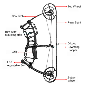 <span class=keywords><strong>Arc</strong></span> à poulies composite de chasse de précision à double usage Catapult <span class=keywords><strong>Arc</strong></span> à billes en <span class=keywords><strong>acier</strong></span> pour flèches et billes en <span class=keywords><strong>acier</strong></span> - Product Image 3