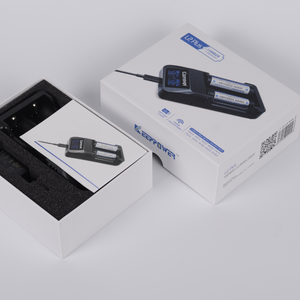 Caricabatterie universale agli ioni di litio Keeppower L2 per <span class=keywords><strong>18650</strong></span> 18500 26650 Ricarica rapida con display LCD, protezione multipla - Product Image 5