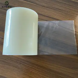 Película protectora Pe transparente blanca de fabricante profesional para placa de aluminio recubierta
