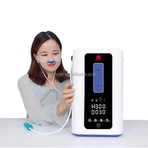 Portable Mini Pem Hydrogène Inhalateur 900 ml/min Inhalation Nano Hydrogène Générateur D'oxygène Respiration Machine