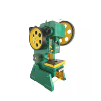 Machine à poinçonner inclinable de type ouvert JB23-63T |   Volant d'inertie mécanique de 63 tonnes avec table fixe en option, moteur 380V/50HZ 1.1KW
