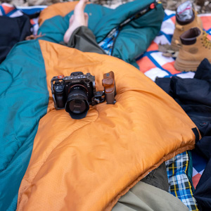 Saco <span class=keywords><strong>de</strong></span> Dormir para Camping <span class=keywords><strong>de</strong></span> <span class=keywords><strong>Dos</strong></span> Tonos, Elegante y en Oferta, para Todas las Estaciones, para Dormir Cómodamente al Aire Libre - Product Image 2