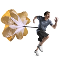 Double parachute de résistance d'entraînement de vitesse de course de fitness physique